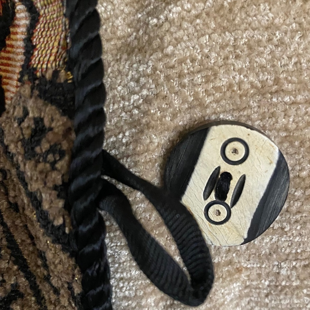 Indigo Moon Patchwork Animal Print Embroidered Ja… - image 7